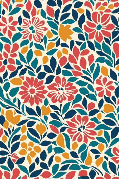 Patrón vectorial retro cortado