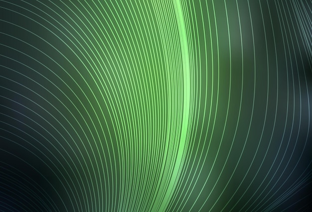 Patrón vectorial verde oscuro con líneas afiladas