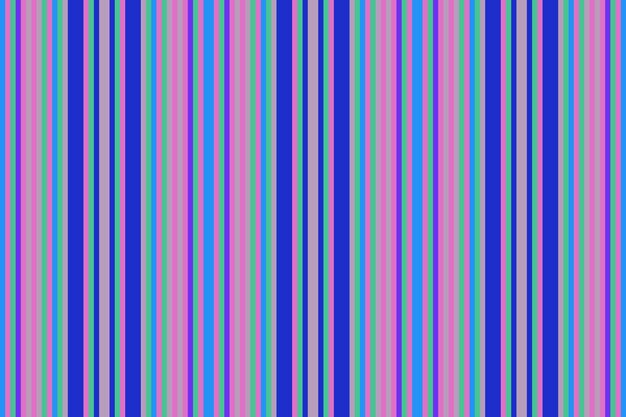 Patrón vectorial vertical de líneas de rayas de tela con un fondo de textura textil sin costuras en colores violeta y turquesa