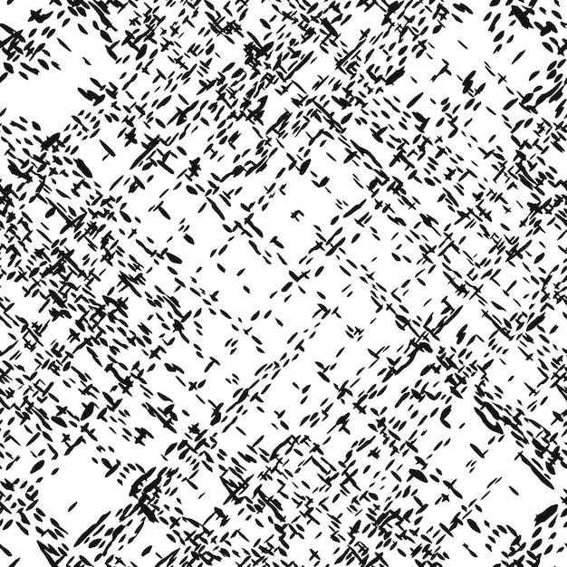Patrón de verificación sin costuras Vector en escala de grises. Patrón integral. Cuadrícula de tinta grunge. Patrón de verificación sin costuras dibujado a mano. Fondo gráfico con tartán étnico. Fondo de patrón de verificación sin costuras.