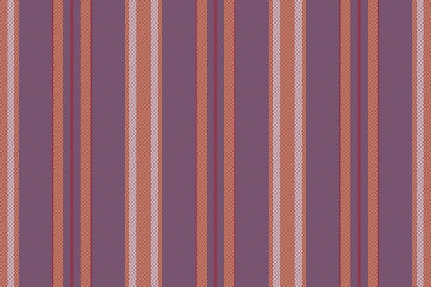 Patrón vertical de rayas de vector textil sin costuras con un fondo de tela de líneas de textura