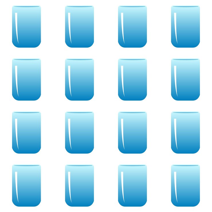 Vector patrón de vidrio 14