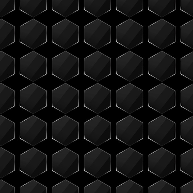 patrón de vidrio hexagonal