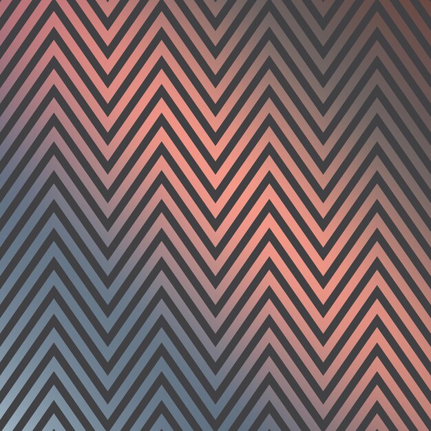 Patrón de zig zag degradado, fondo geométrico abstracto. Ilustracion de estilo de lujo y elegante