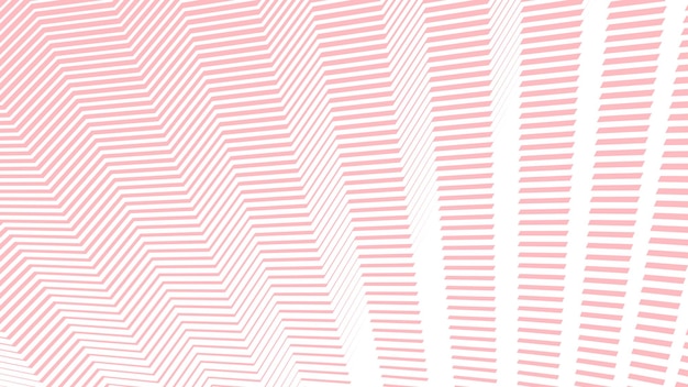 Patrón de zig-zag rosa y blanco fondo abstracto para el estilo de la tela
