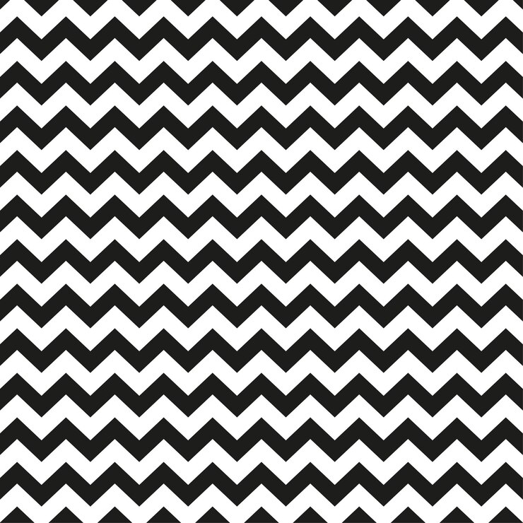 Vector patrón en zigzag de chevron contraste blanco y negro diseño abstracto moderno ilustración vectorial eps 10