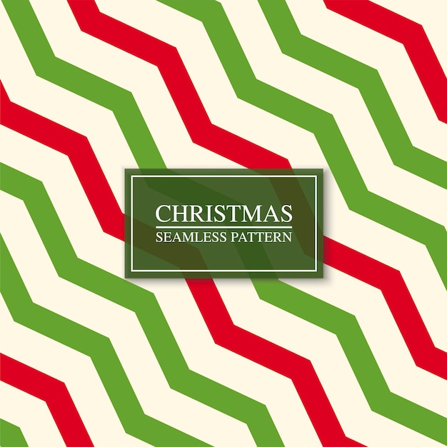 Patrón de zigzag colorido transparente de Navidad Fondo retro rayas brillantes Textura de vacaciones sin fin