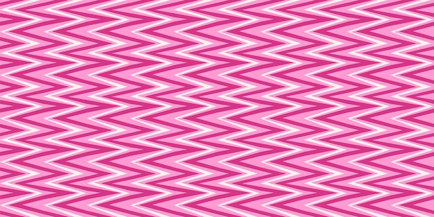 Un patrón en zigzag de rayas rosas