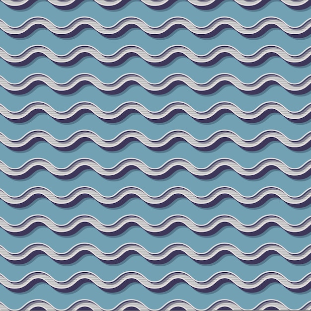 Patrón de zigzag retro, fondo geométrico abstracto en estilo años 80, 90. Ilustración simple geométrica