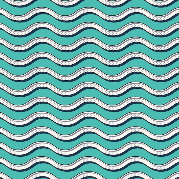 Patrón de zigzag retro, fondo geométrico abstracto en estilo años 80, 90. ilustración simple geométrica