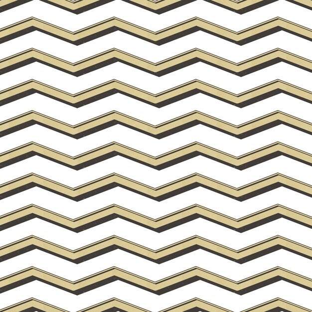 Patrón de zigzag retro, fondo geométrico abstracto en estilo años 80, 90. Ilustración simple geométrica