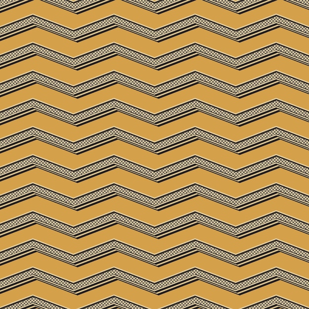 Patrón de zigzag retro. Fondo geométrico abstracto en imagen de estilo años 80, 90. Ilustración simple geométrica