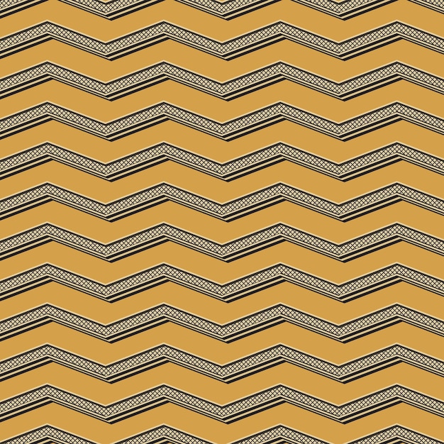 Patrón de zigzag retro. fondo geométrico abstracto en imagen de estilo años 80, 90. ilustración simple geométrica