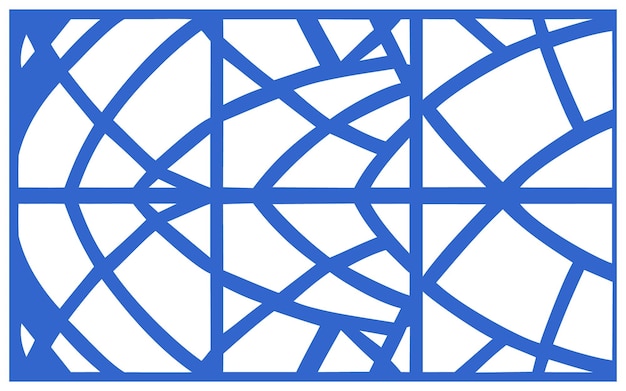 Patrones azules motivos geométricos y florales islámicos para decoración.