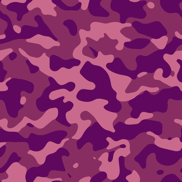 Vector patrones de camuflaje diseño de ejército de camuflaje sin costuras.