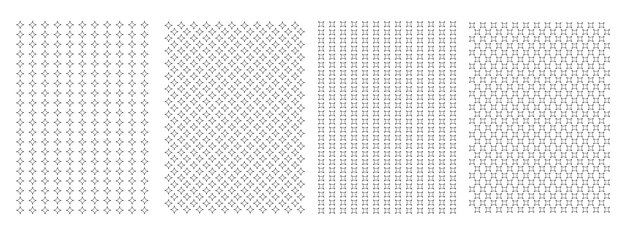 Patrones sin costuras con fondos y texturas Texturas textiles para telas, etc.