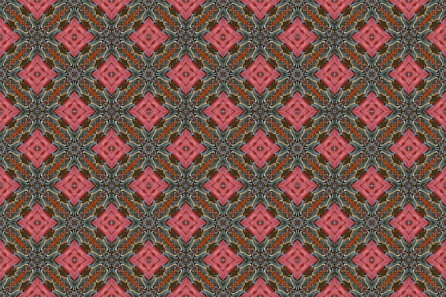 Los patrones sin costuras y los patrones de batik están diseñados para su uso en alfombras interiores Estilo de bordado Batik