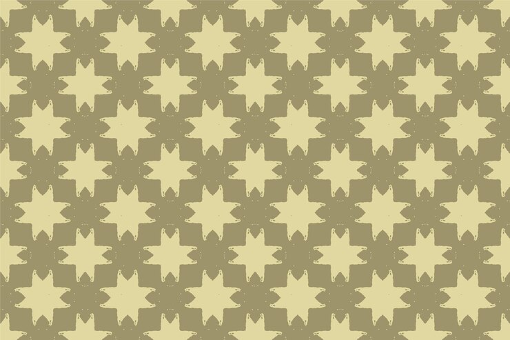 Vector los patrones sin costuras y los patrones de batik están diseñados para su uso en alfombras interiores estilo de bordado batik