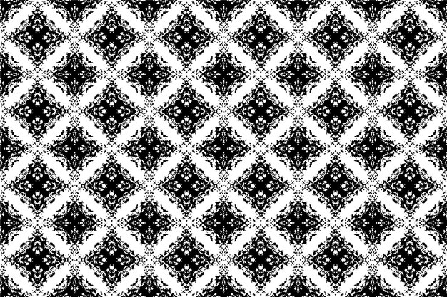 Los patrones sin costuras y los patrones de batik están diseñados para su uso en alfombras interiores Estilo de bordado Batik