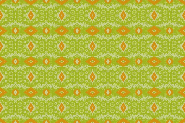 Los patrones sin costuras y los patrones de batik están diseñados para su uso en alfombras interiores Estilo de bordado Batik