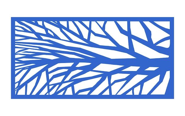 Patrones decorativos azules Motivos florales y geométricos islámicos para cnc y corte por láser
