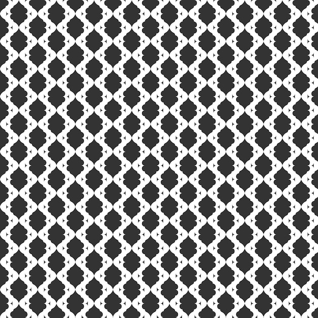 Patrones decorativos con formas abstractas