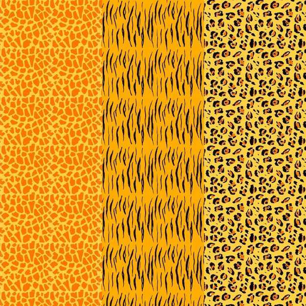 Patrones con estampados de animales