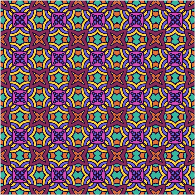 Patrones sin fisuras con estilo abstracto