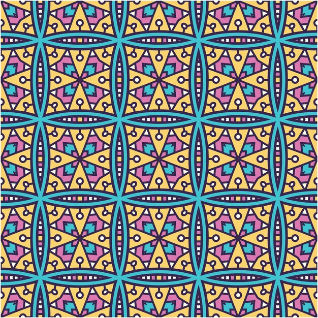 Patrones sin fisuras con estilo abstracto