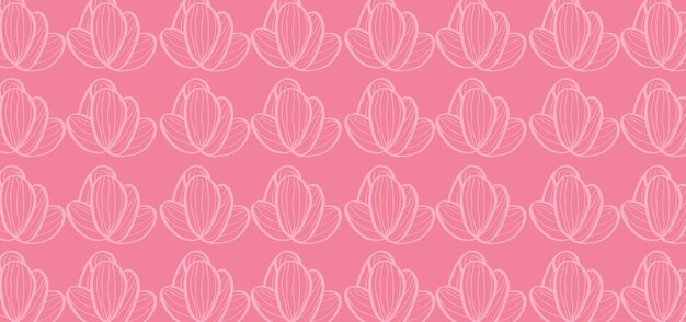 Patrones sin fisuras con flores abstractas