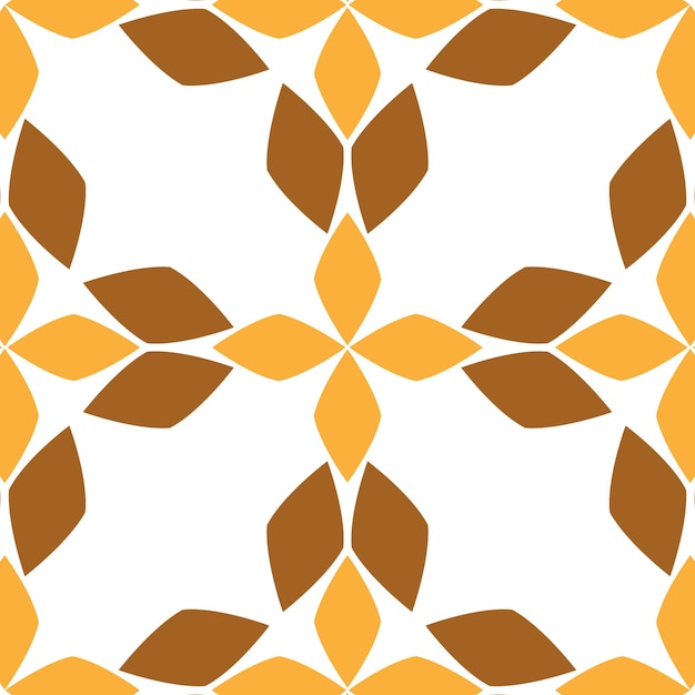 Patrones sin fisuras con flores abstractas