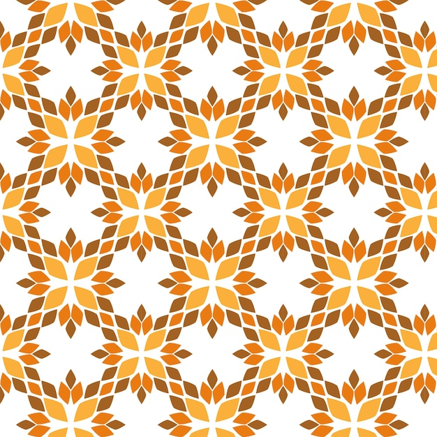 Patrones sin fisuras con flores abstractas