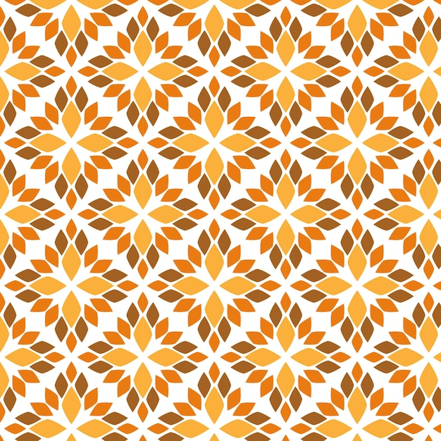 Patrones sin fisuras con flores abstractas