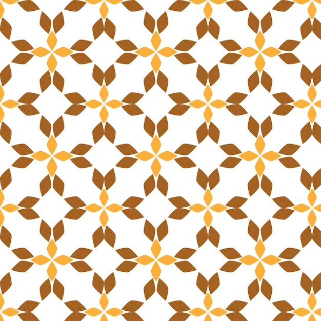 Patrones sin fisuras con flores abstractas