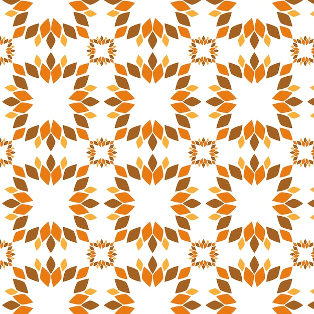 Patrones sin fisuras con flores abstractas