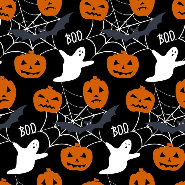 Patrones sin fisuras para Halloween