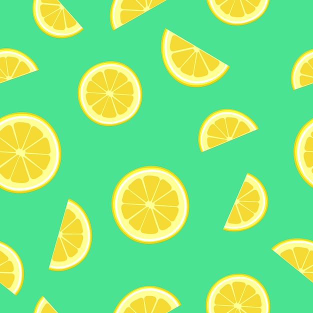 Patrones sin fisuras con limón