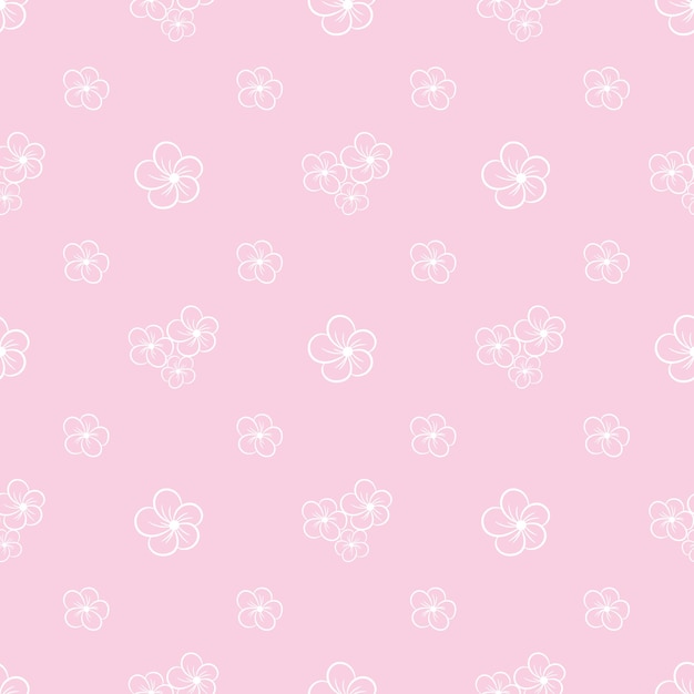 Patrones florales sin fisuras Diseño vectorial para la decoración interior de tela de cubierta de papel
