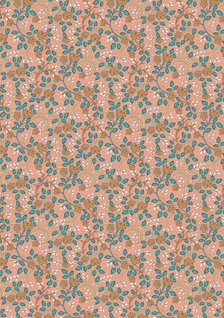 patrones florales y textiles