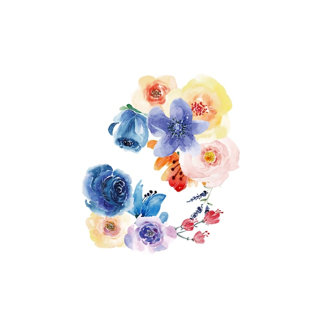 Patrones de fondos florales