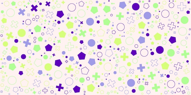 Patrones geométricos aleatorios y coloridos 72