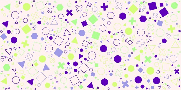 Patrones geométricos aleatorios y coloridos 91