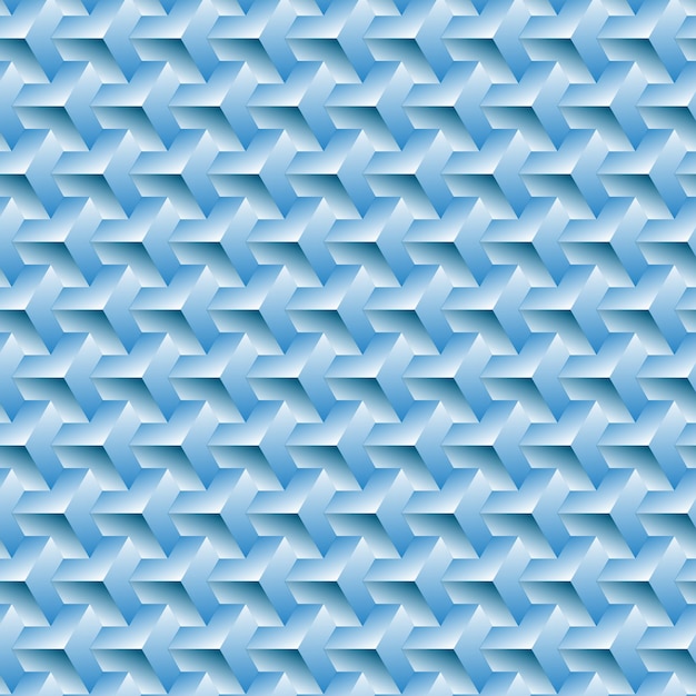 patrones geométricos azules y blancos sobre un fondo azul