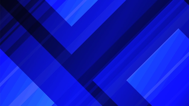 Los patrones geométricos en capas crean un fondo abstracto dinámico en tonos de azul