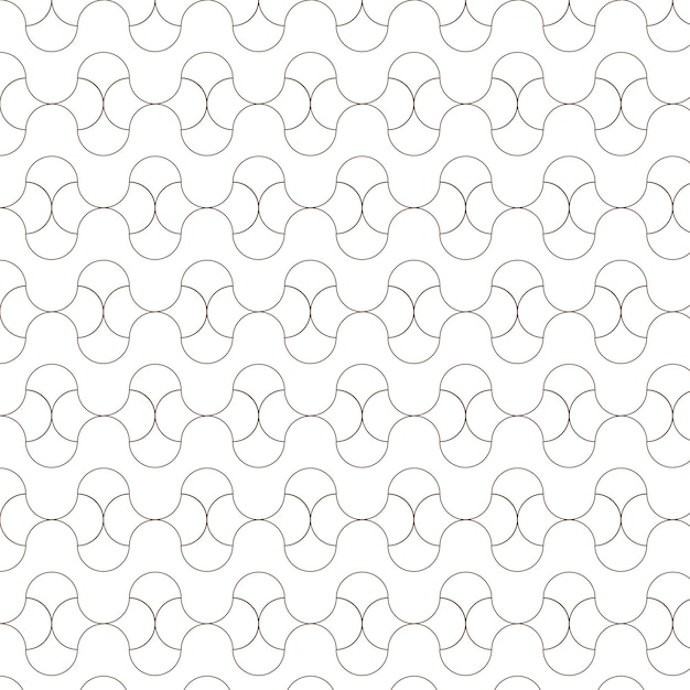 Patrones geométricos sin costuras grises y blancos Gráficos vectoriales simples