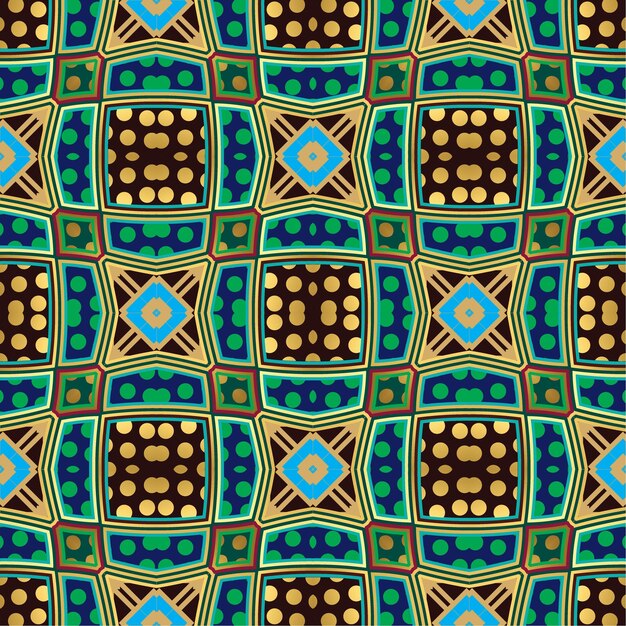 Patrones geométricos sin costuras Vector sin costuras Patrones abstractos 6 conjuntos Patrones azulejos simétricos