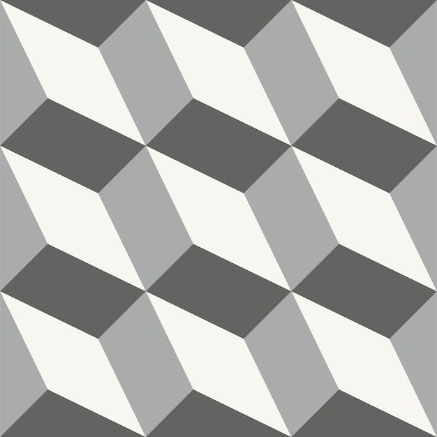 Patrones geométricos monocromáticos sin costura