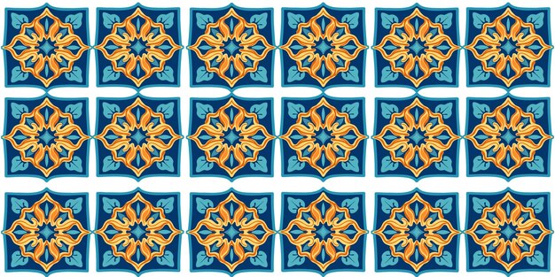 Patrones geométricos en la textura sin costuras de los azulejos turcos