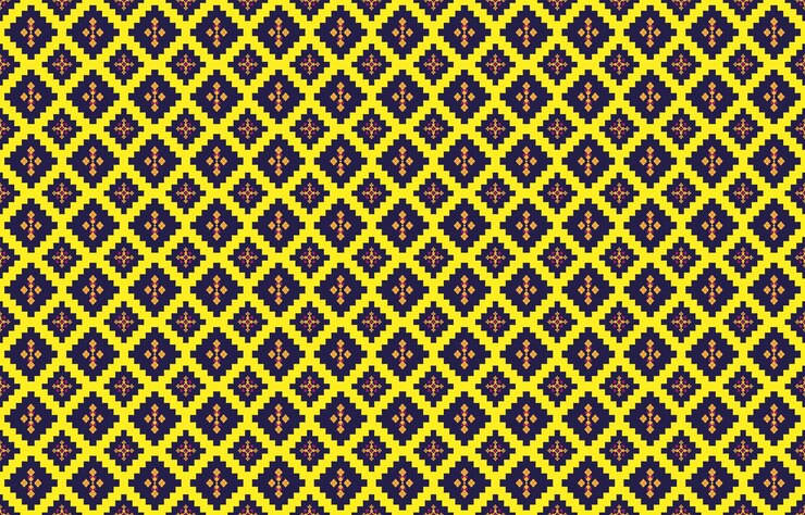 Patrones geométricos y tribales abstractos Uso para escribir o modelar en seda Vector geométrico