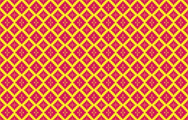 Patrones geométricos y tribales abstractos Uso para escribir o modelar en seda Vector geométrico